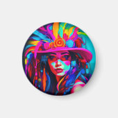 Vibrant Muse Magnet (Vorne)