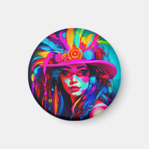 Vibrant Muse Magnet