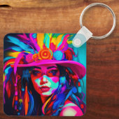 Vibrant Muse Schlüsselanhänger (Rückseite)