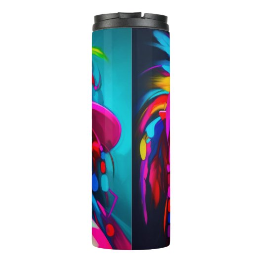 Vibrant Muse Thermosbecher (Rückseite)
