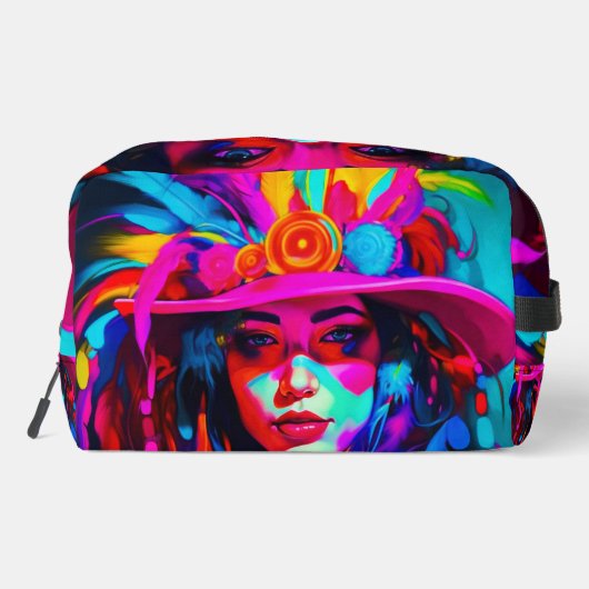 Vibrant Muse Waschbeutel (Rückseite)