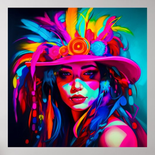 Vibrant Nuse Poster (Vorne)