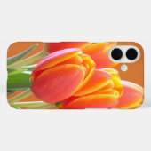 Vibrant Orange Tulip Fotografie Case-Mate iPhone Hülle (Rückseite (Horizontal))