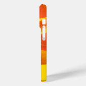 Vibrant Orange Tulip Petals Fotografie Case-Mate iPhone Hülle (Rückseite / Links)