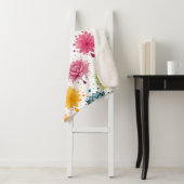 Vibrant Paint Splash Pattern Sherpa Blanket Sherpadecke (Beispiel)