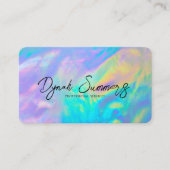 Vibrant Pastel | Moderne Glam Business Cards Visitenkarte (Vorderseite)