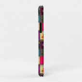 Vibrant Patchwork Quilt with Classic Florals Case-Mate iPhone Hülle (Hinten/Rechts)
