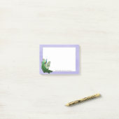 Vibrant Peacock | Personalisierte Anmerkungen Post-it Klebezettel (Auf Schreibtisch)