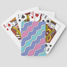 Vibrant Peaks ZigZag Spielkarten