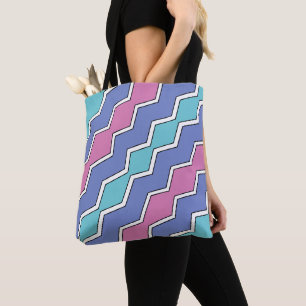 Vibrant Peaks ZigZag Tasche