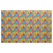 Vibrant Peanuts Comic Strip Block Stoff (Fat Quarter (45,7 x 55,9 cm))