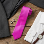 Vibrant Pink Ombre Gradient Krawatte
