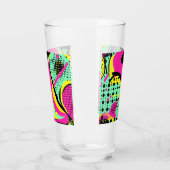 Vibrant Pop Art  Glas (Links)