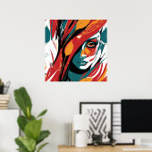 Vibrant Poster (Heimbüro)