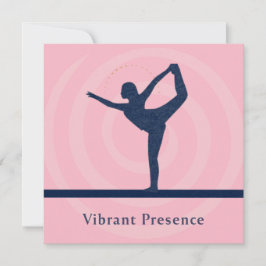 Vibrant Presence Art Card Feiertagskarte