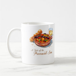 Vibrant Provencal Ratatouille Watercolor Painting Kaffeetasse