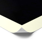 Vibrant Psychedelic Eye Art Poster (Ecke)