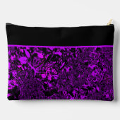 Vibrant Purple Cosmetic Pouch Zubehörtasche (Rückseite)