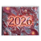 Vibrant Quilled Designs 2026 Kalender (Titelbild)
