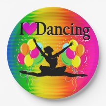 VIBRANT RAINBOW I LIEBE DANCING DESIGN