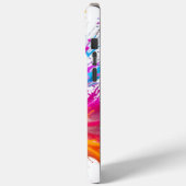 Vibrant Rainbow Paint Splatter Explosion Case-Mate iPhone Hülle (Rückseite / Links)