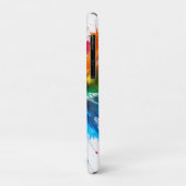 Vibrant Rainbow Paint Splatter Explosion Case-Mate iPhone Hülle (Hinten/Links)