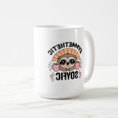 Vibrant Rainbow Paint Splatter Explosion Kaffeetasse (VorderseiteRechts)