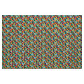 Vibrant Rainbow Petal Bloom Pattern Stoff (Fat Quarter (45,7 x 55,9 cm))