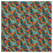 Vibrant Rainbow Petal Bloom Pattern Stoff (Muster)