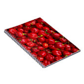 Vibrant Red Chili Pepper Harvest Notizblock (Rechte Seite)