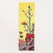 Vibrant Red Yellow Arrangement Design Yogamatte (Rückseite)