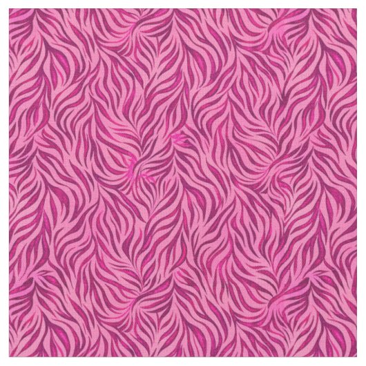 Vibrant rosa Zebra Print (2) Stoff (Nahaufnahme)