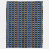 Vibrant Royalty Fleecedecke (Vorderseite)