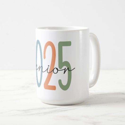 Vibrant Senior 2025 Kaffeetasse (VorderseiteRechts)