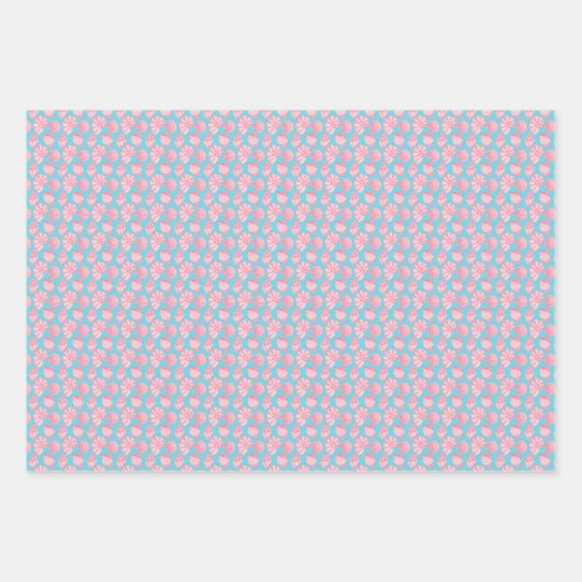 Vibrant Shells Geschenkpapier Set (Vorderseite 3)