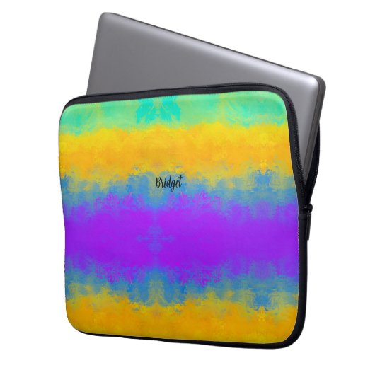 Vibrant Sky Laptopschutzhülle (Vorderseite Links)