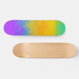 Vibrant Sky Skateboard