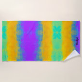 Vibrant Sky Strandtuch (Vorderseite)