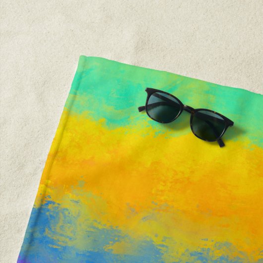 Vibrant Sky Strandtuch (Beispiel)