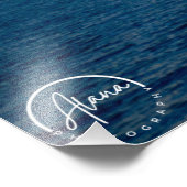 Vibrant Sky Sunset Fotodruck (Ecke)