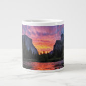 Vibrant Sky | Yosemite Valley Jumbo-Tasse (Vorderseite)