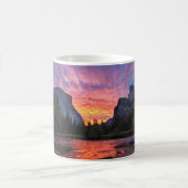 Vibrant Sky | Yosemite Valley Kaffeetasse (Mittel)