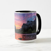 Vibrant Sky | Yosemite Valley Tasse (VorderseiteRechts)
