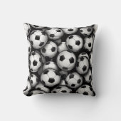 Vibrant Soccer Ball  Kissen (Vorderseite)