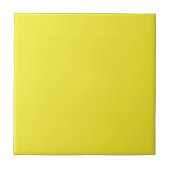 Vibrant Solid Yellow Background  Fliese (Vorderseite)