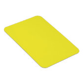 Vibrant Solid Yellow Background  Magnet (Rechte Seite)