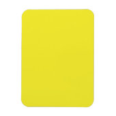 Vibrant Solid Yellow Background  Magnet (Vertikal)