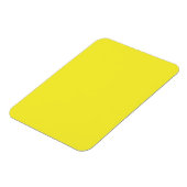 Vibrant Solid Yellow Background  Magnet (Linke Seite)