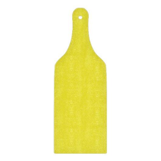 Vibrant Solid Yellow Background  Schneidebrett (Vorderseite)