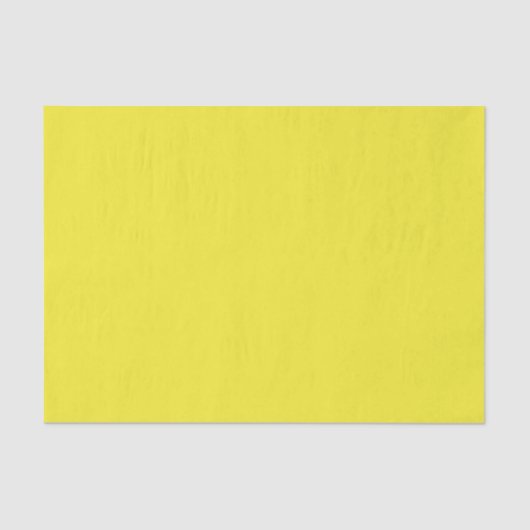 Vibrant Solid Yellow Background  Seidenpapier (Vorderseite)